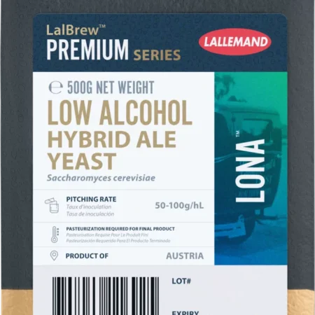 Lallemand LoNa Low Alcohol 500g dry yeast pack