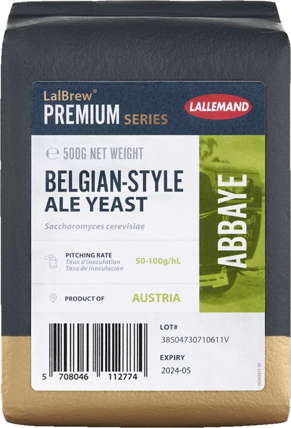 Lallemand Lalbrew Abbaye yeast hefe levure